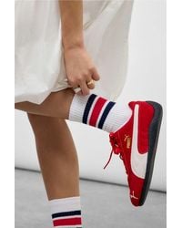 Out From Under - Sports Stripe Socks - Lyst