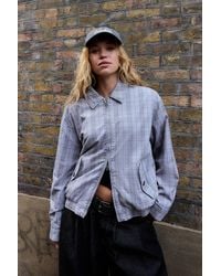 BDG - Check Reversible Harrington Jacket - Lyst