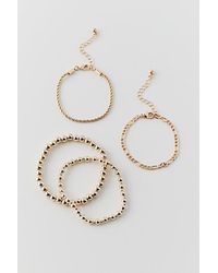 Urban Outfitters - Ball Bead Stack Bracelet Set - Lyst