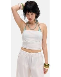 Out From Under - Moira Lace Tie Back Top - Lyst