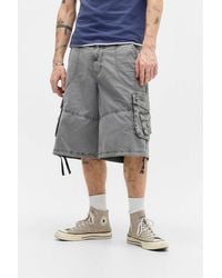 BDG - Grey Vint Cargo Shorts - Lyst