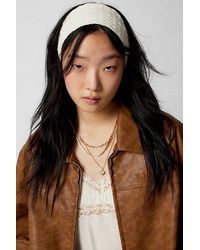 Urban Outfitters - Textured Soft Headband - Lyst