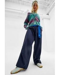 iets frans... - Harri Rib Panel Baggy Joggers - Lyst