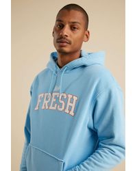 Sideways Logo Graphic Hooded Sweatshirt 