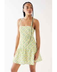 Urban Outfitters - Kiss The Sky Bedford Ave Floral Mini Dress - Lyst