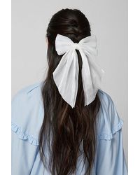 Urban Outfitters - Satin Hair Bow Barrette - Lyst