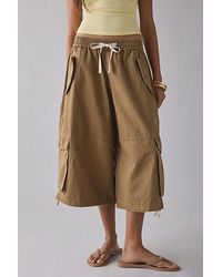 BDG - Cassie Cropped Wide Leg Cargo Pant - Lyst