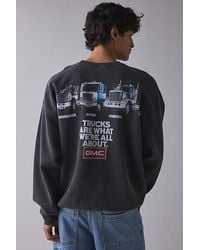 Urban Outfitters - Gmc Trucks Graphic Crew Neck Sweatshirt - Lyst
