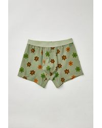 Urban Outfitters - Doodle Floral Boxer Brief - Lyst