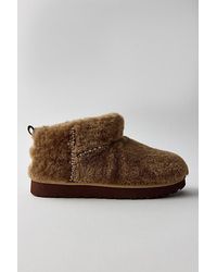 UGG - Classic Fluffed Ultra Mini Boots - Lyst