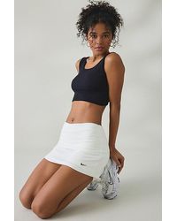 Nike - Sportswear Chill Ribbed Knit Foldover Mini Skort - Lyst