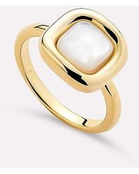 Ana Luisa - Clara Mother Of Pearl Statement Ring - Lyst