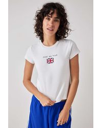 French Connection - Cool As Union Jack T-shirt - Lyst