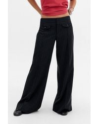Urban Outfitters - Uo Hannah Low Rise Trousers At - Lyst