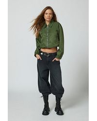 Urban Outfitters - Uo Isla Curved Buckle Leather Belt - Lyst