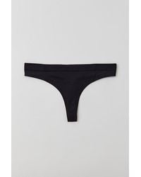 Out From Under - Seamless Ribbed Thong - Lyst