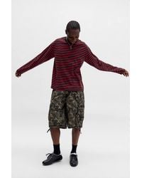 BDG - Asymmetric Splice Stripe Long Sleeve Tee - Lyst