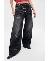 Jaded London - Fireman Clip Colossus Jeans - Lyst