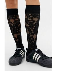 Happy Socks - Lace Knee-high Socks - Lyst