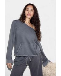 Out From Under - Spring Breaker Off-shoulder Long Sleeve Sweatshirt - Lyst