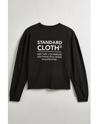 Standard Cloth - Foundation Long Sleeve Graphic Tee - Lyst