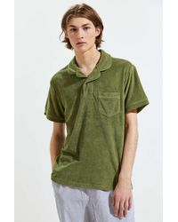 lacoste terry cloth polo