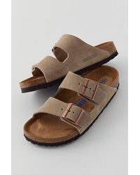 Birkenstock - Arizona Soft Footbed Leather Sandal - Lyst