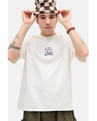 Urban Outfitters - Uo Ecru Frog Embroidered T-shirt - Lyst