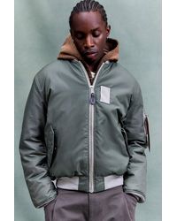Alpha Industries - Vintage Green Ma-1 Usaf Bomber Jacket - Lyst