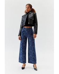 Urban Outfitters - Uo Jade Floral Trouser Pant - Lyst