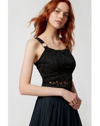Urban Renewal - Remnants O-Ring Lace Tank Top - Lyst