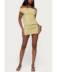 mint green topshop dress Topshop Mint Green Satin Mini Dress
