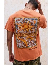 Urban Outfitters - Uo Orange Gecko Montego T-shirt - Lyst