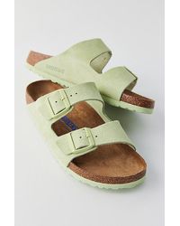 Birkenstock - Arizona Soft Footbed Leather Sandal - Lyst