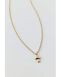 Five And Two - Jewelry Freya Mushroom Charm Necklace - Lyst