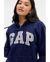 Gap - Core Arch Zip-through Hoodie - Lyst