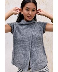 BDG - Knit Pea Coat - Lyst
