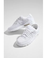 Nike - White Air Max 90 Trainers - Lyst