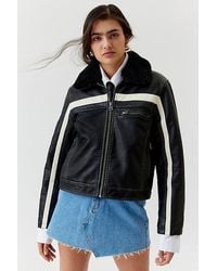 Urban Outfitters - Uo Mavis Faux Leather Jacket - Lyst