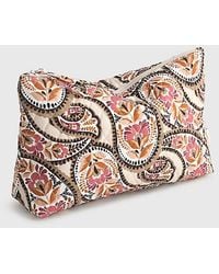 Vera Bradley - Quilted Cotton Large Pouch - Lyst