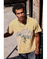 Urban Outfitters - Uo Yellow Wolverine Graphic Tee - Lyst