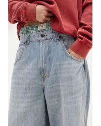 BDG - Green Check Woven Boxer Shorts - Lyst