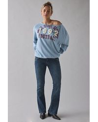 BDG - Jessa Graphic Off-The-Shoulder Pullover Top - Lyst