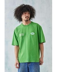 Fila - Uo Exclusive Green Heritage T-shirt - Lyst
