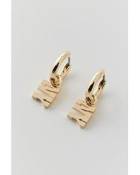 Urban Outfitters - New York Charm Hoop Earring - Lyst