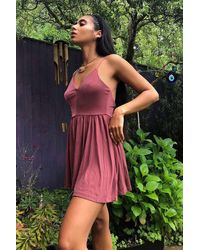 uo vanessa cupro playsuit