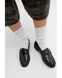 G.H. Bass & Co. - G. H. Bass G. H.bass Chocolate Brown Weejuns Leather Penny Loafers - Lyst