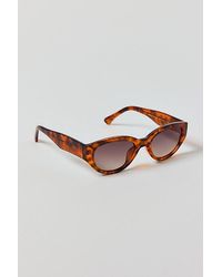 A.Kjærbede - A. Kjaerbede Winnie Oval Sunglasses - Lyst