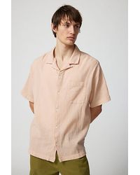Standard Cloth - Liam Crinkle Shirt Top - Lyst