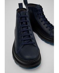 Camper - Brutus+ Leather Ankle Boot - Lyst
